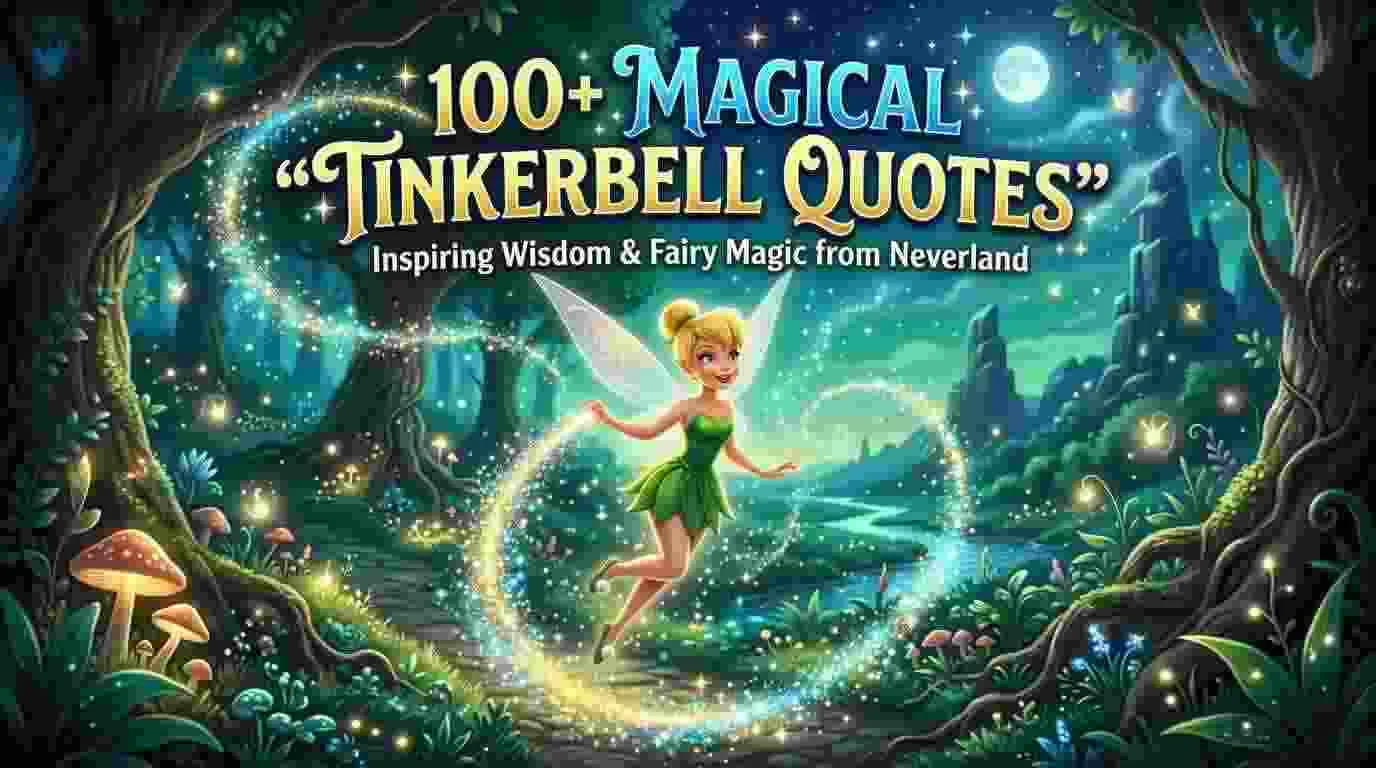 Magical "Tinkerbell Quotes" Full Of Pixie Wisdom