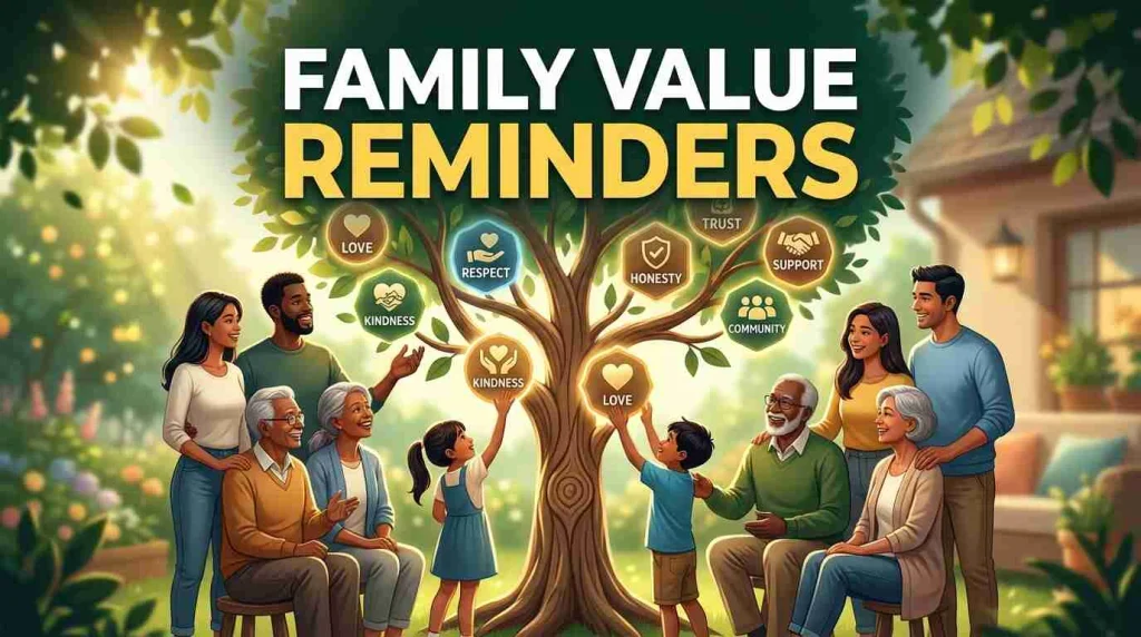 Family Value Reminders