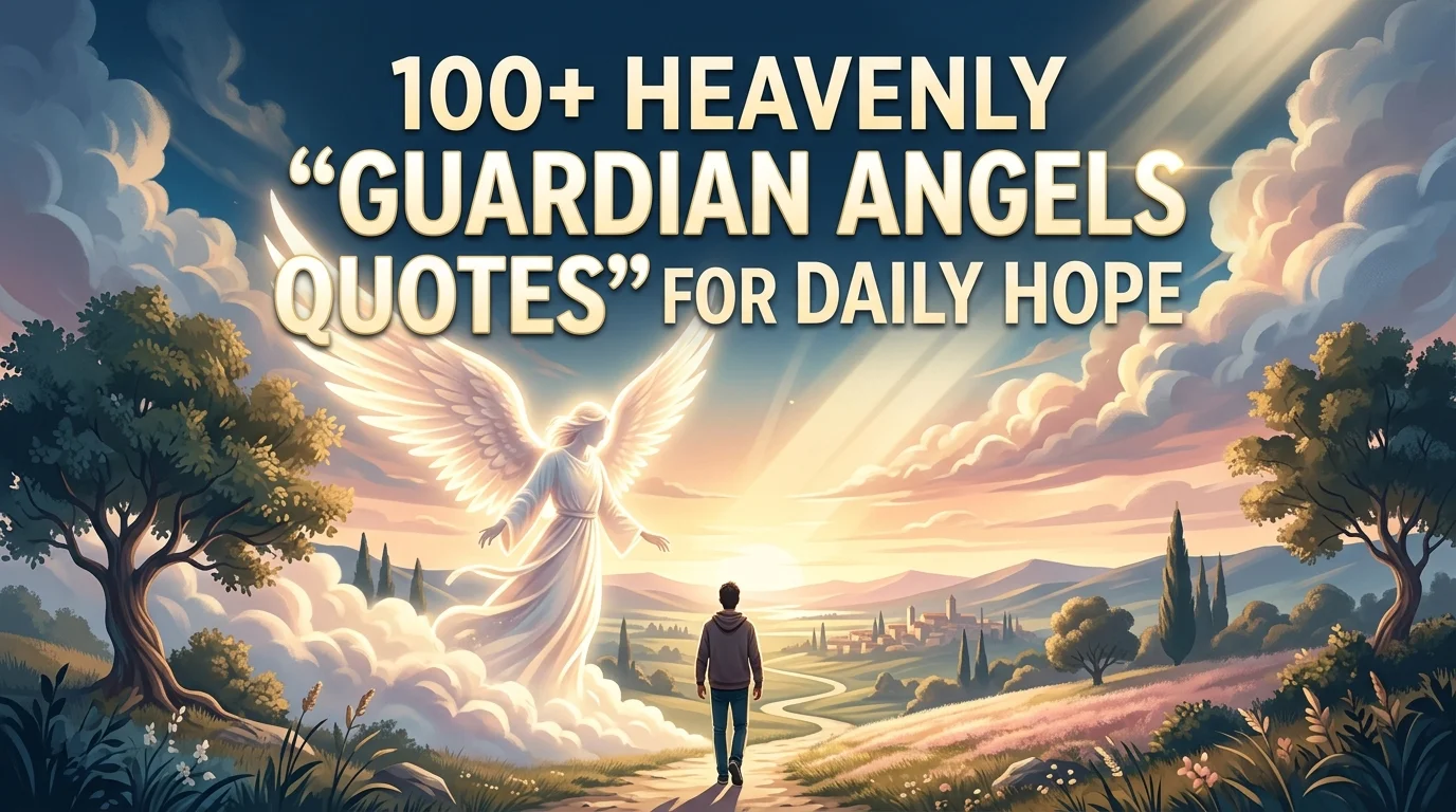 Heavenly "Guardian Angels Quotes" For Daily Hope