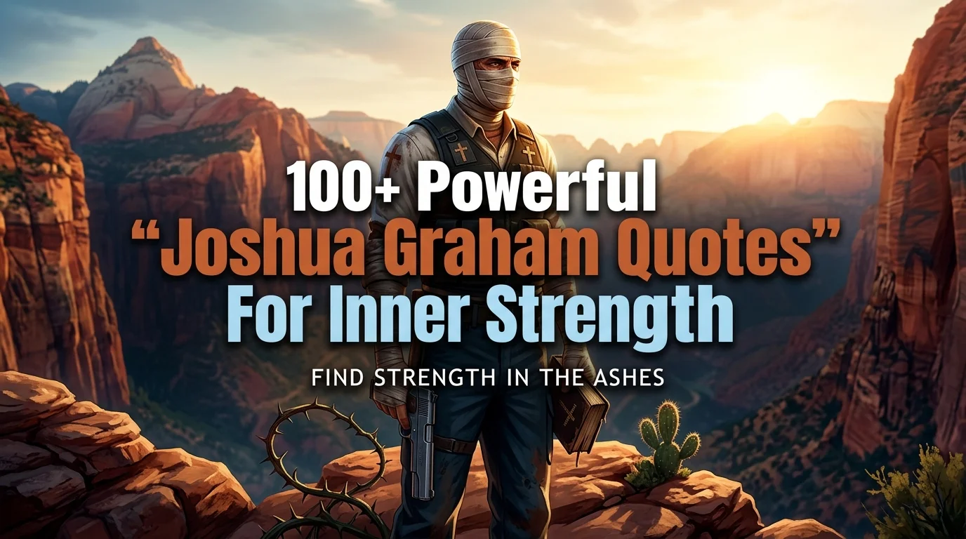 Powerful "Joshua Graham Quotes" For Inner Strength