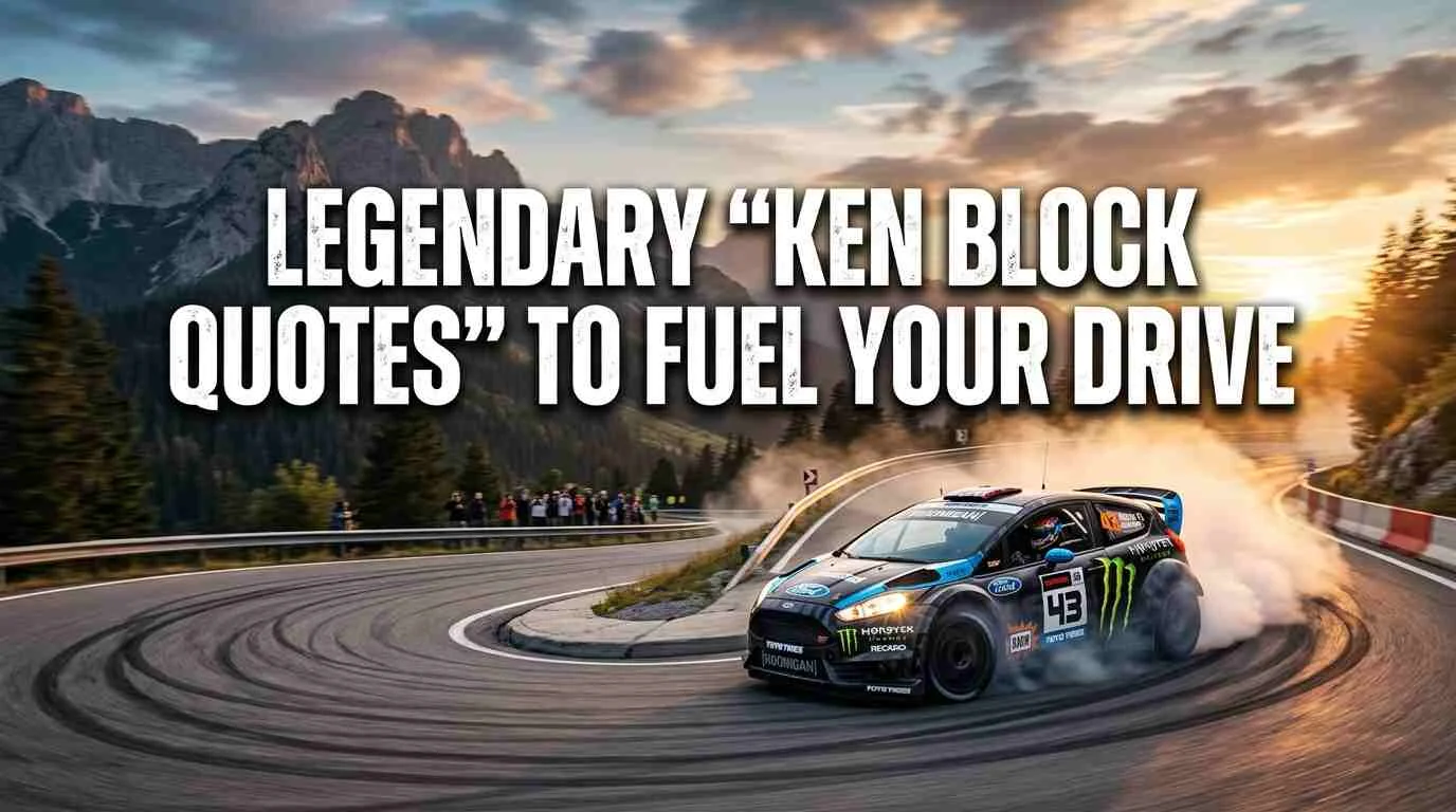 Legendary "Ken Block Quotes" To Fuel Your Drive