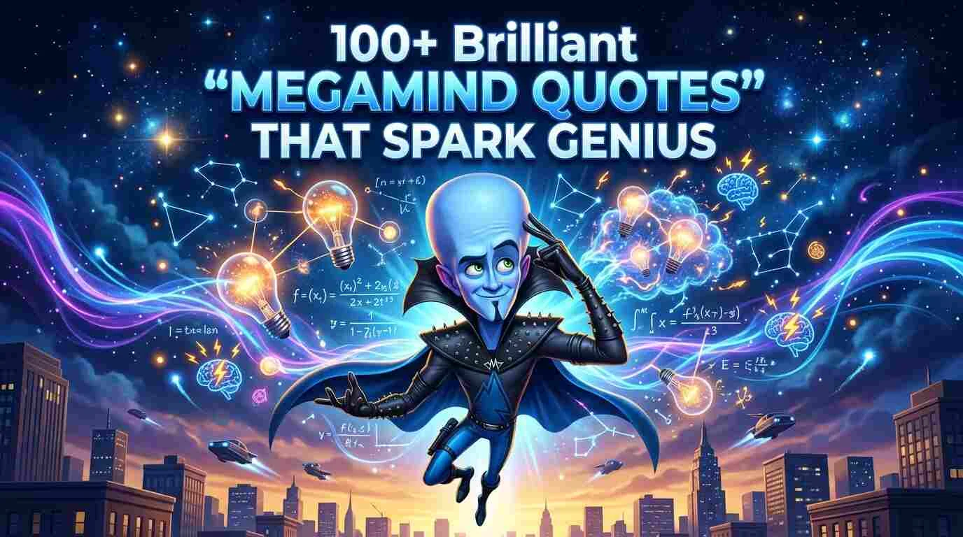 Brilliant "Megamind Quotes" That Spark Genius