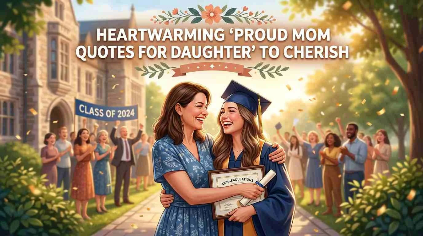 Heartwarming "Proud Mom Quotes For Daughter" To Cherish