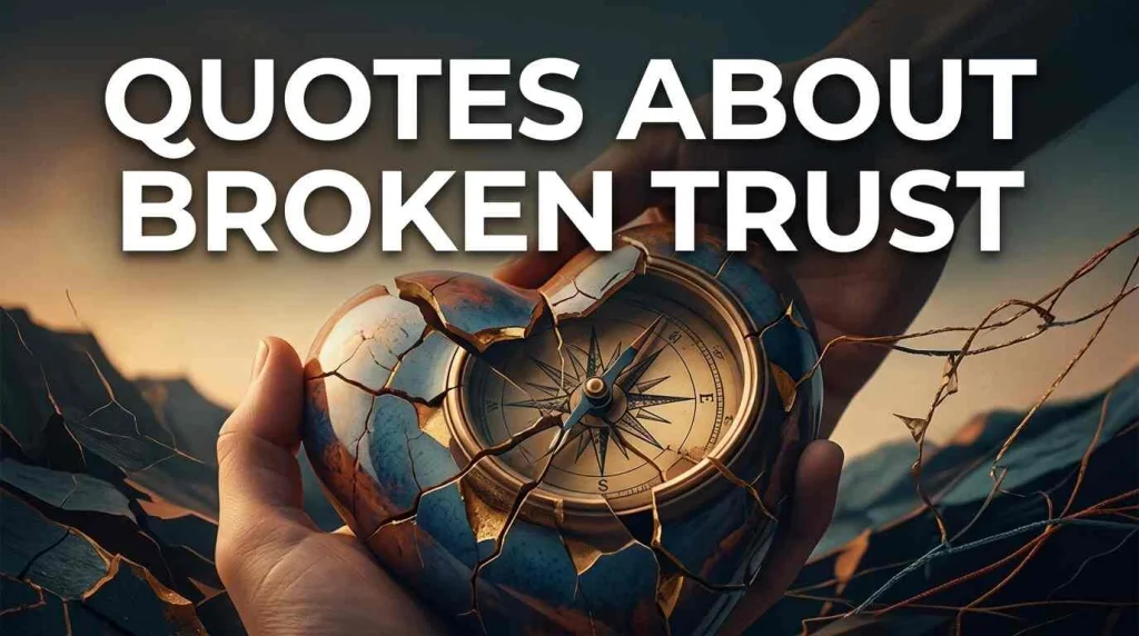 Quotes About Broken Trust