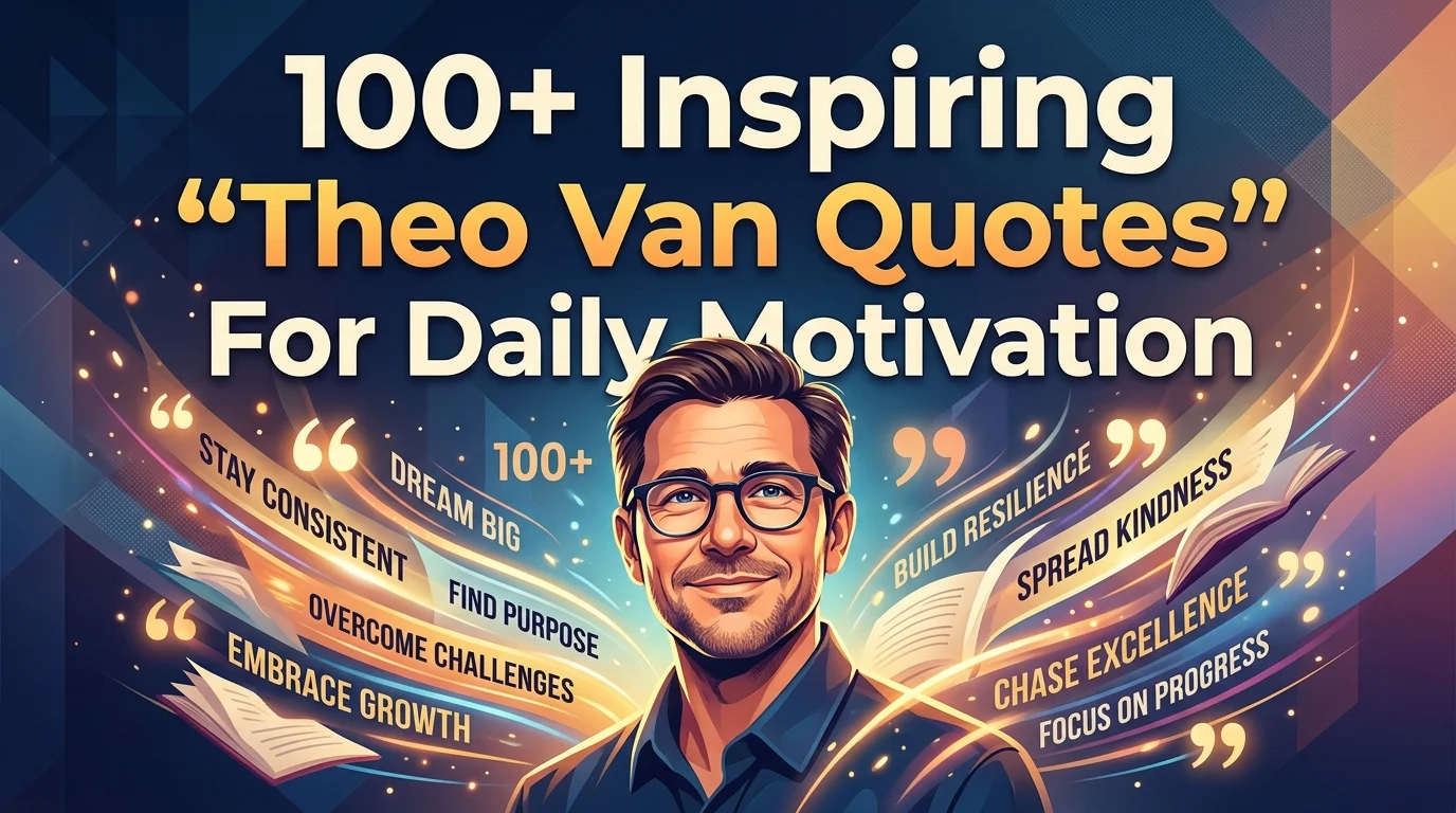 Inspiring "Theo Van Quotes" For Daily Motivation