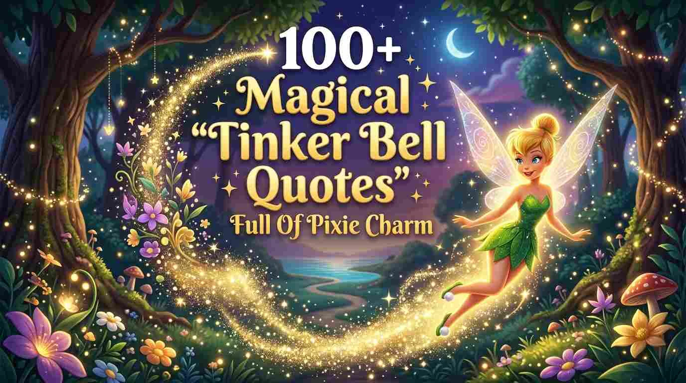Magical "Tinker Bell Quotes" Full Of Pixie Charm