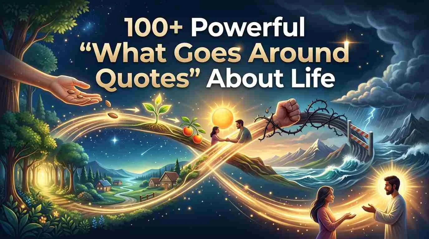 Powerful "What Goes Around Quotes" About Life