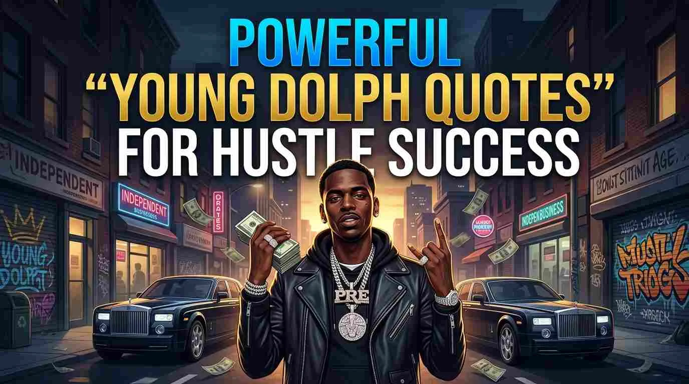 Powerful "Young Dolph Quotes" For Hustle Success